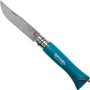 Opinel Trekking No. 06RV coltello da tasca, turchese