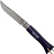 Opinel navaja Trekking No. 06RV navaja, Grey violet