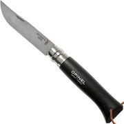 Opinel Trekking No. 08RV pocket knife, Dark Brown