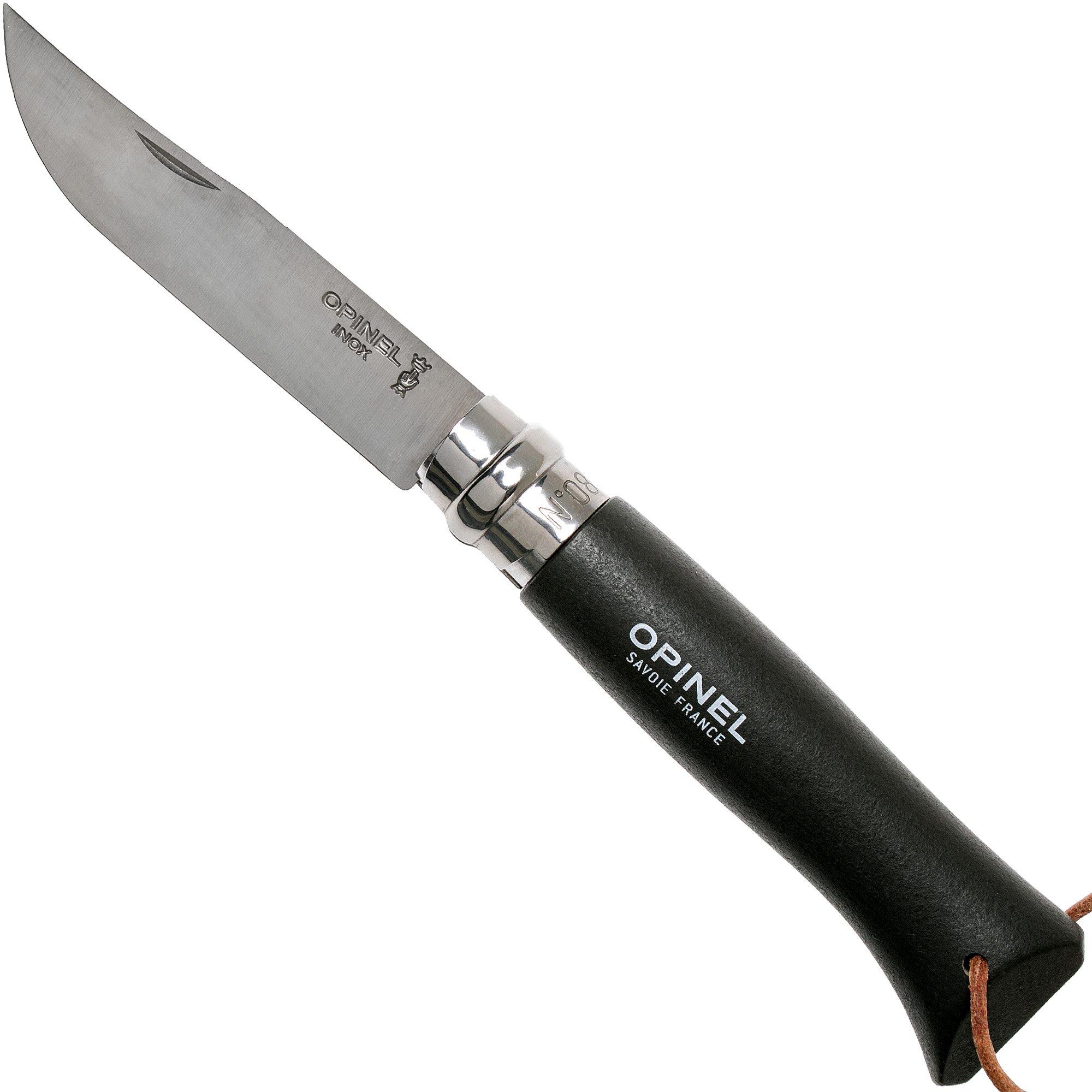 Nóż składany Opinel Trekking No. 08RV, Dark Brown