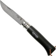 Opinel zakmes Trekking No. 08RV zakmes, Dark Brown