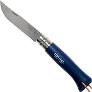 Opinel zakmes Trekking No. 08RV zakmes, Dark Blue