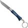 Afbeelding voor Opinel zakmes No. 04RV Keyring zakmes, Dark Blue