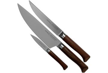 Coltello Universale Coltello da Pane Coltello trinciante Set di 6 coltelli Gialli in Acciaio Inox spelucchino Blocco portacoltelli Coltello da Chef 