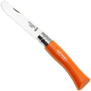 Opinel No. 07 My First Opinel 002363 Mandarin, couteau de poche pour enfants