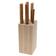 Image for Opinel Parallèle 2403, 5-piece set of carving knives incl. block
