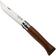 Afbeelding voor Opinel No. 09, 002425, Satin Stainless Steel, Walnut Wood zakmes