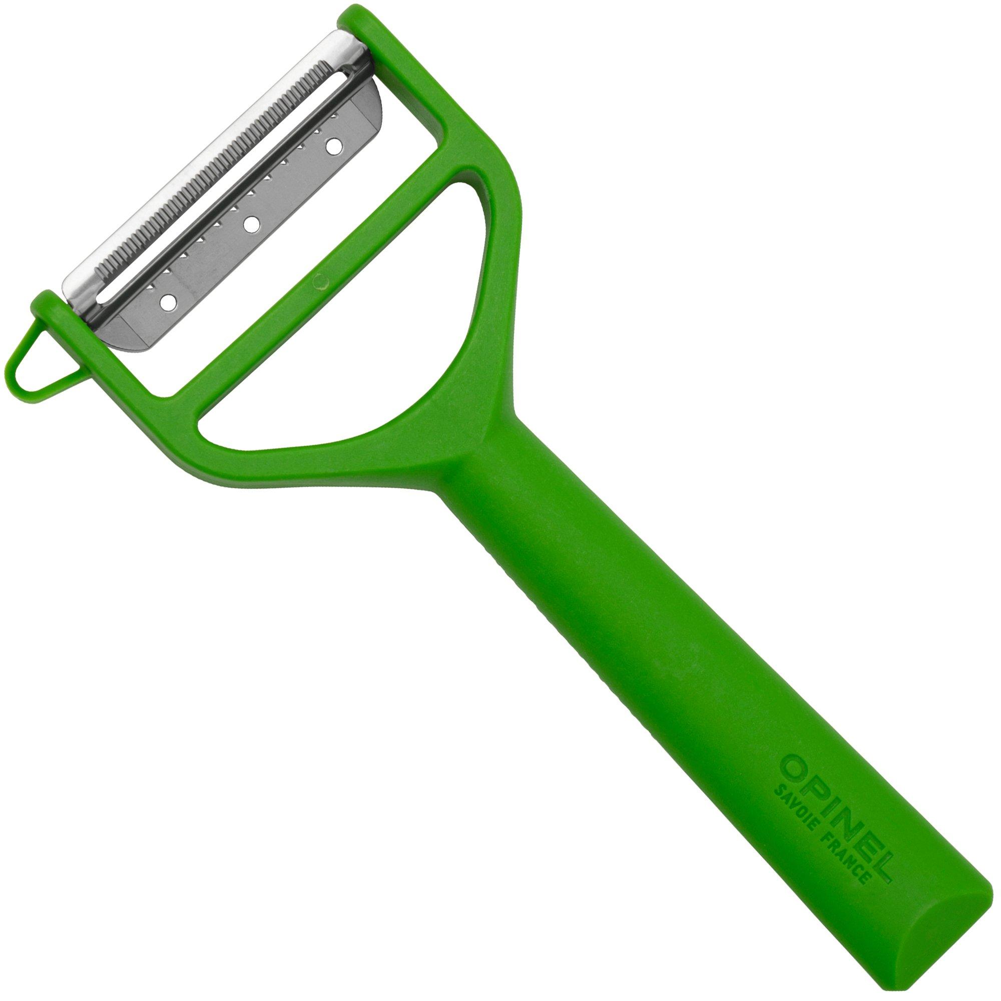Opinel T-Duo Peeler 002428 Green Polymer Sparschäler