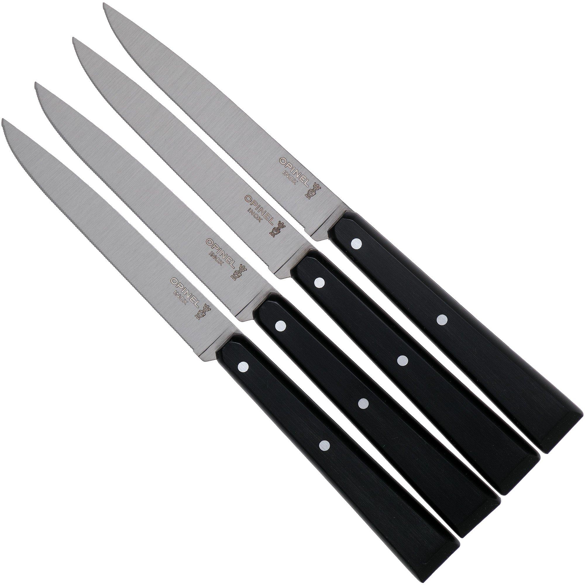 Opinel Pro No°125,  002437 steak knife set 4-piece