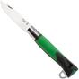 Image for Opinel No. 12 Explore 002489 Green, bushcraft pocket knife with tick remover