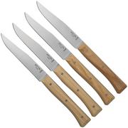 Opinel Facette Ash, set di coltelli da cucina, 4 pezzi