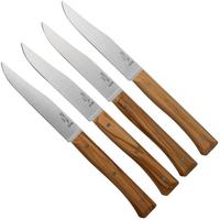 Image for Opinel Facette Olive, 4-piece table knife set