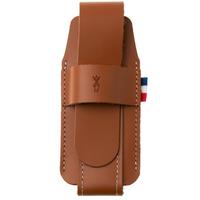 Afbeelding voor Opinel France 2024 Leather Sheath, 002549, lederen schede