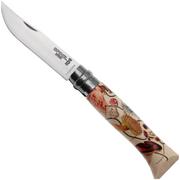 Opinel No. 08 Nature Edition 002601 stainless steel, Limited Edition pocket knife, coltello da tasca