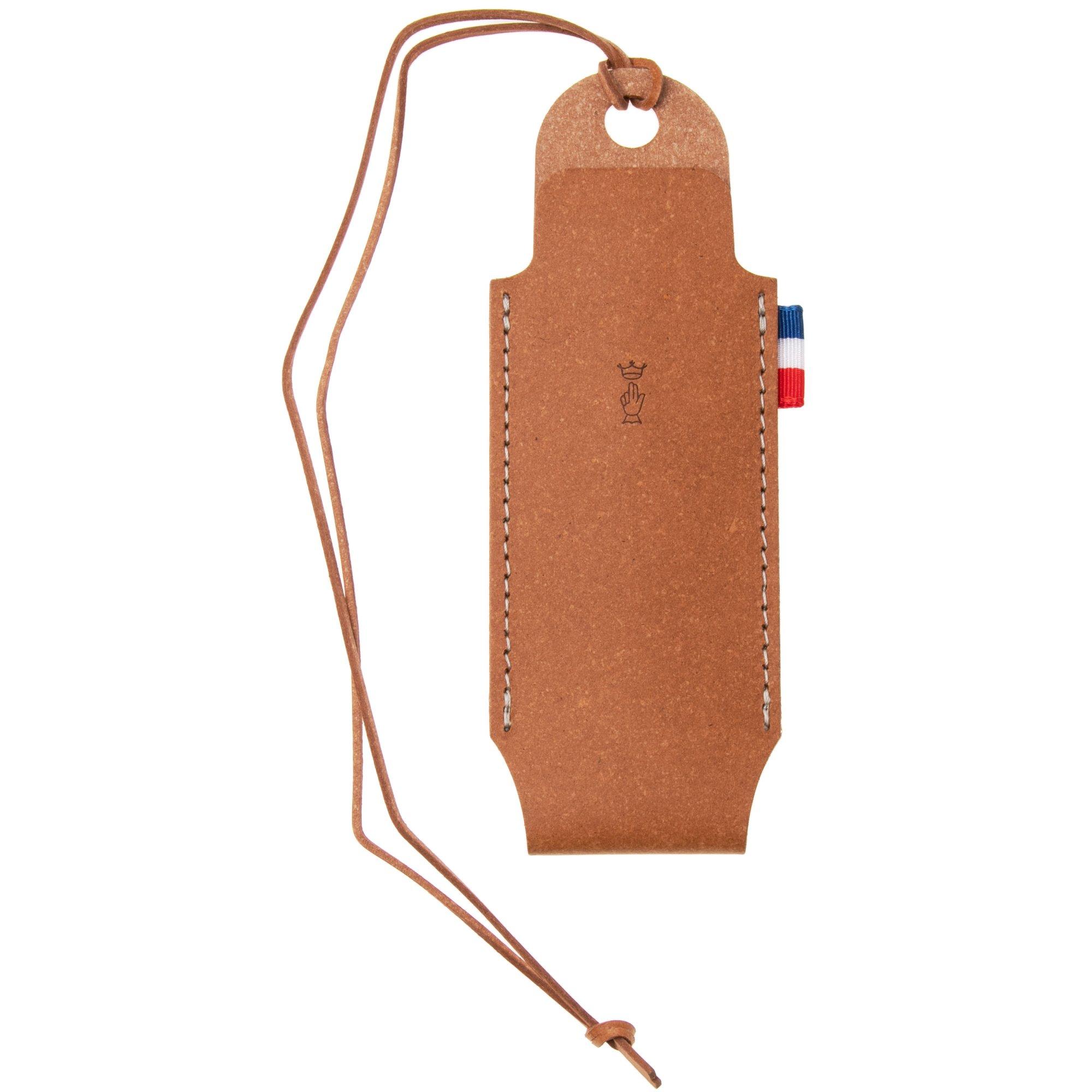 Opinel France 2024 Scabbard, 003100, Messerscheide, recyceltes Leder