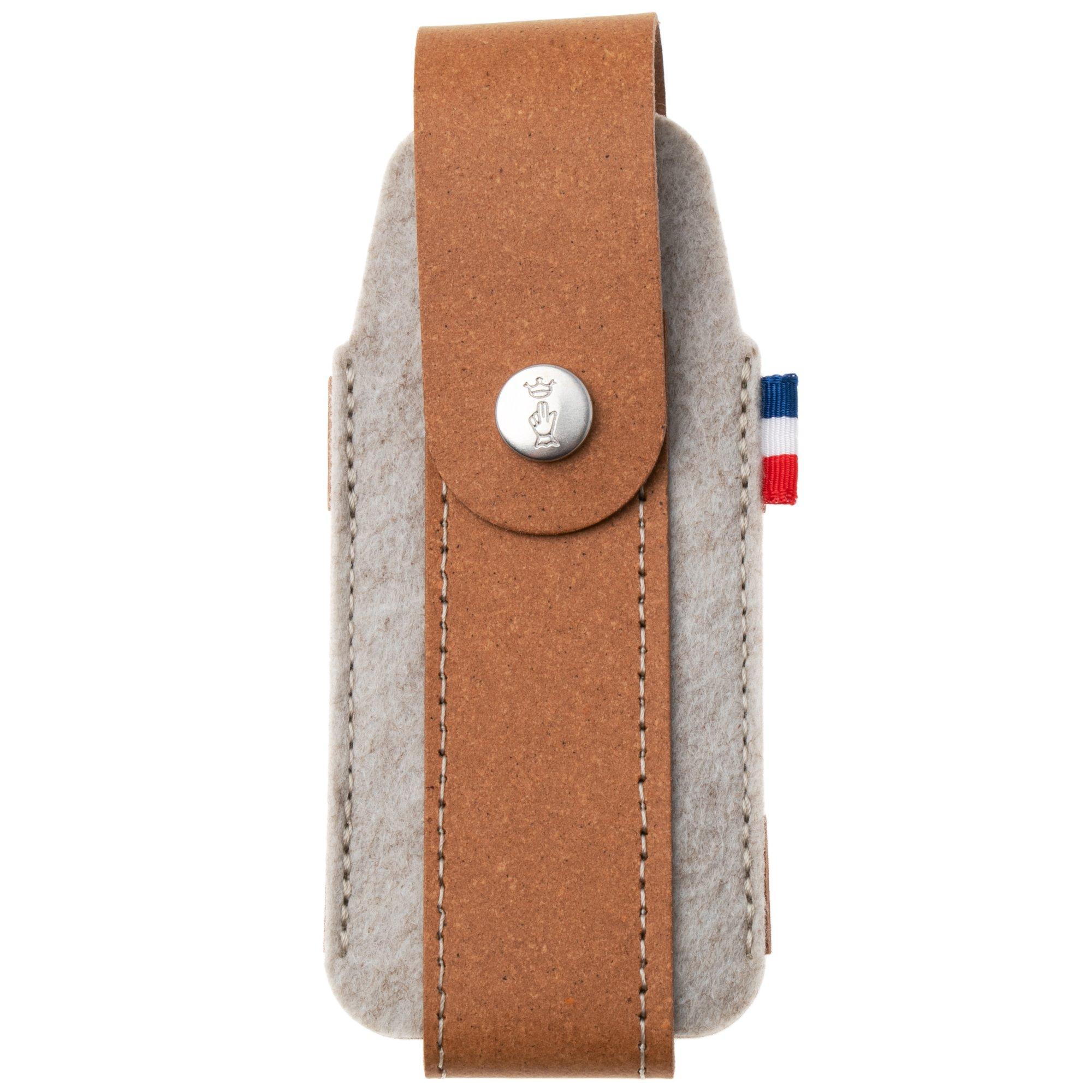 Opinel France 2024 Outdoor M Sheath, 003101, Messerscheide, recyceltes Leder