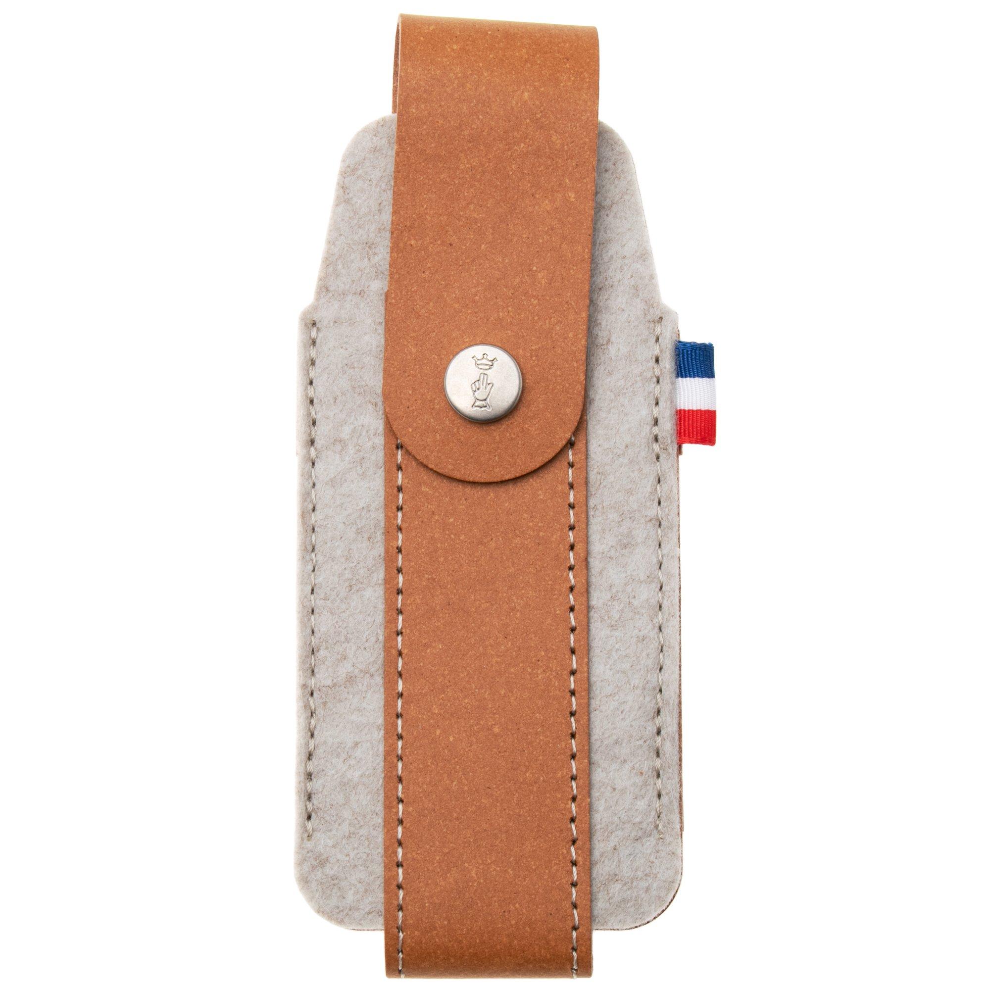 Opinel France 2024 Outdoor L Sheath, 003102, Messerscheide, recyceltes Leder
