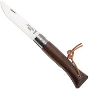 Opinel Néo6 Opiflex 003108 Stainless Steel, Black Walnut Wood, couteau de poche slipjoint