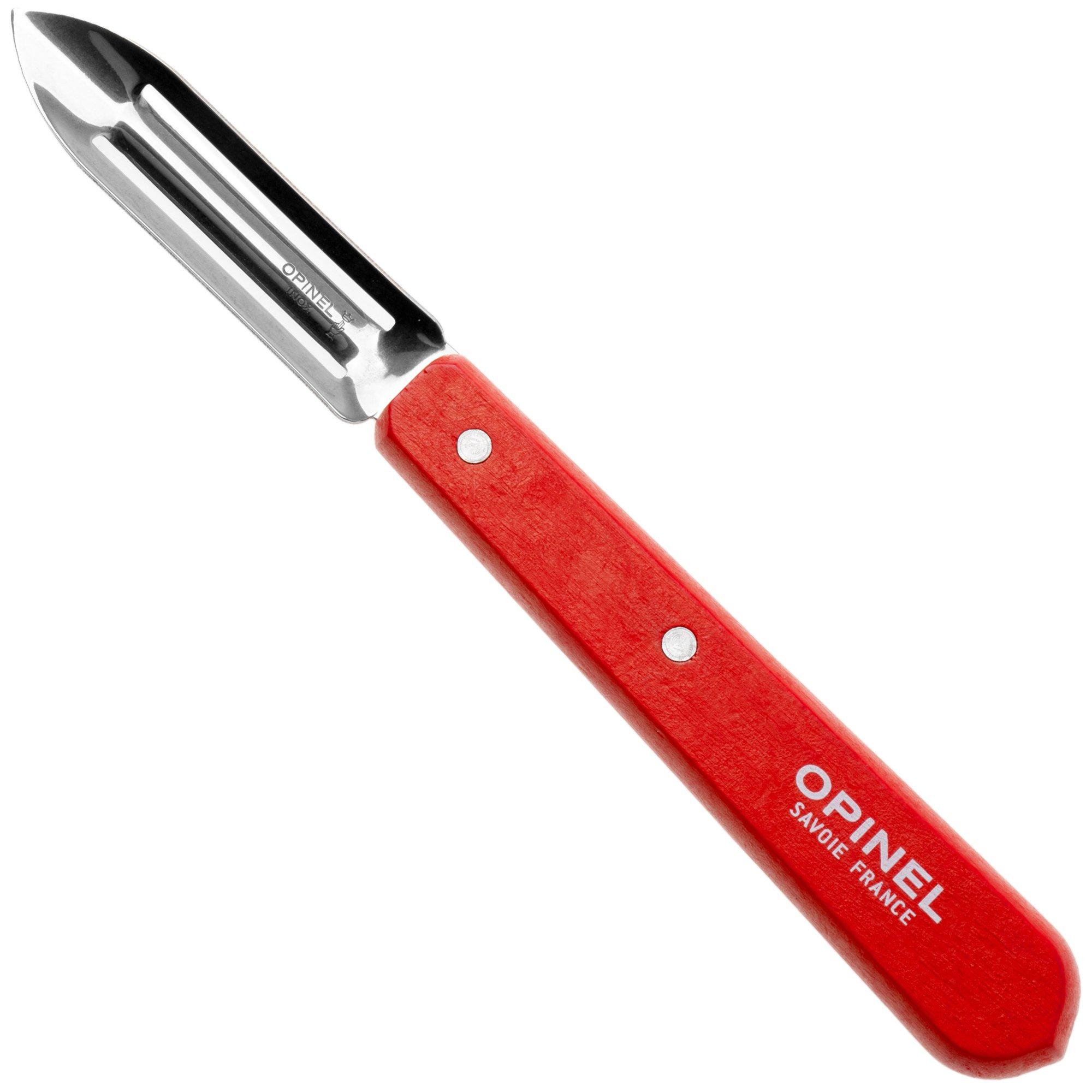 Opinel No. 115 003123 Red, pelador