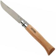 Opinel No. 12 coltello da tasca, acciaio inossidabile, lunghezza della lama 12 cm