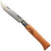 Opinel No. 12 coltello da tasca, acciaio al carbonio, lunghezza lama 12 cm