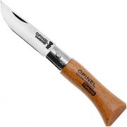 Opinel zakmes No. 2 Classic, koolstofstaal, lemmetlengte 3,5 cm