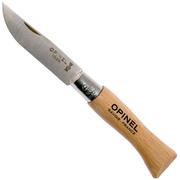 Opinel pocket knife NO. 4, stainless steel