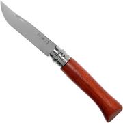 Opinel pocket knife No. 8 Luxury Range, stainless steel, Padouk