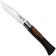 Afbeelding voor Opinel Néo7 Alpine 3240, Made For The Elements, Satin Stainless Steel, Dark Brown Polypropylene, Cork Inlay, serrated zakmes