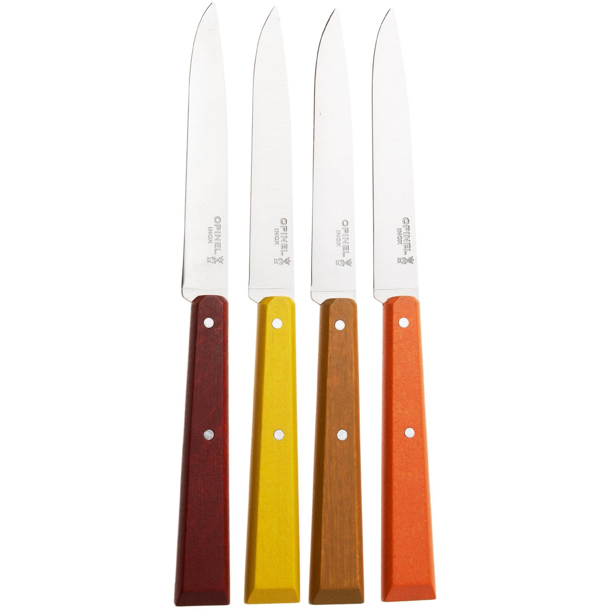 Opinel Bon Appetit 3270 Agrumes, 4-teiliges Set Tafelmesser