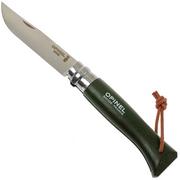 Opinel Trekking Taschenmesser Nr. 08, Khaki 