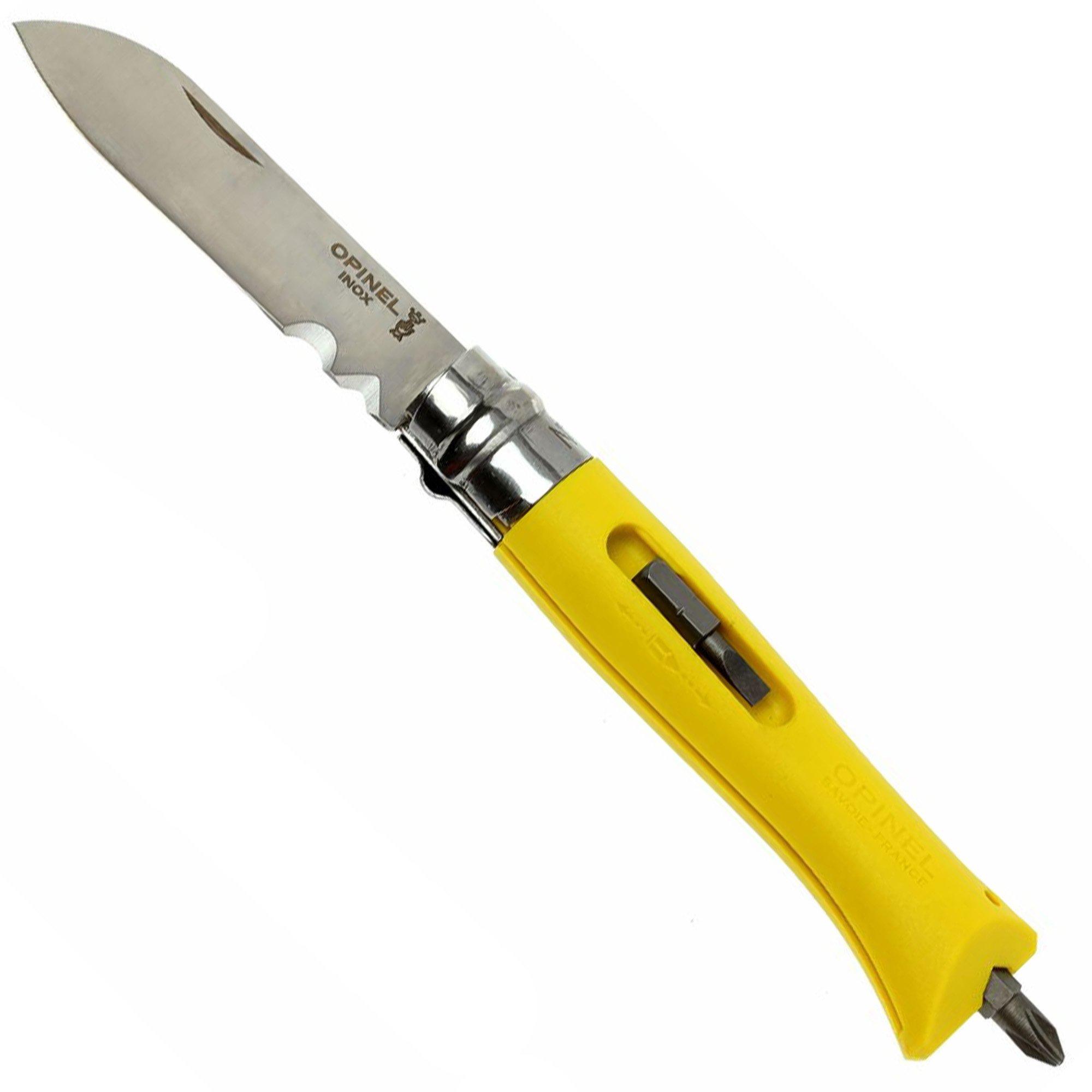 Opinel No. 09 DIY Bricolage, jaune