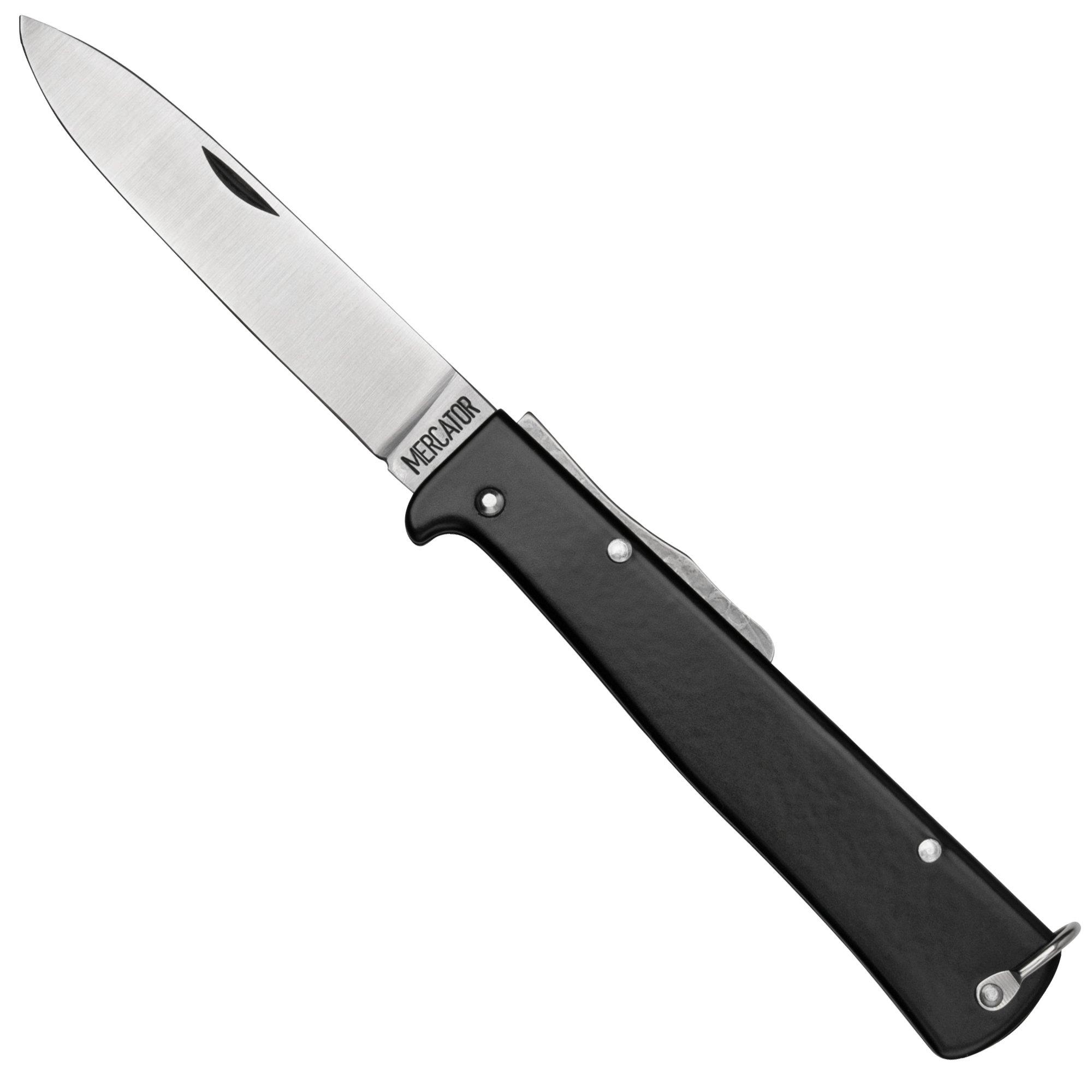 Nóż składany Otter Mercator 10-426 RG Large Black Carbon