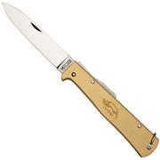 Otter Mercator 10-726 RG Large Brass Carbon, pocket knife