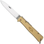 Otter Mercator 10-736 RG Large Brass Carbon Pocketclip, navaja