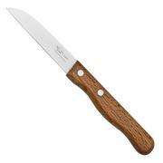 Otter Paring Knife 1020 Straight Carbon Beech, spelucchino a lama dritta