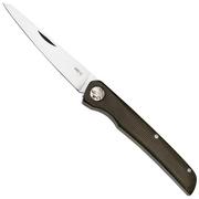 Otter York 157 MI GR, Böhler N690, Green Micarta, coltello da tasca