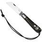 Afbeelding voor Otter Anchor Knife 172 LB Large Carbon, Smoked Oak, Stainless Anchor, Leather Strap, zakmes