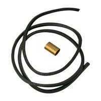 Immagine per Otter Leather Strap LB ME, Brass Bead, lanyard