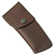 Otter Large Leather Holster MH 02 DB, Dark Brown, sheath