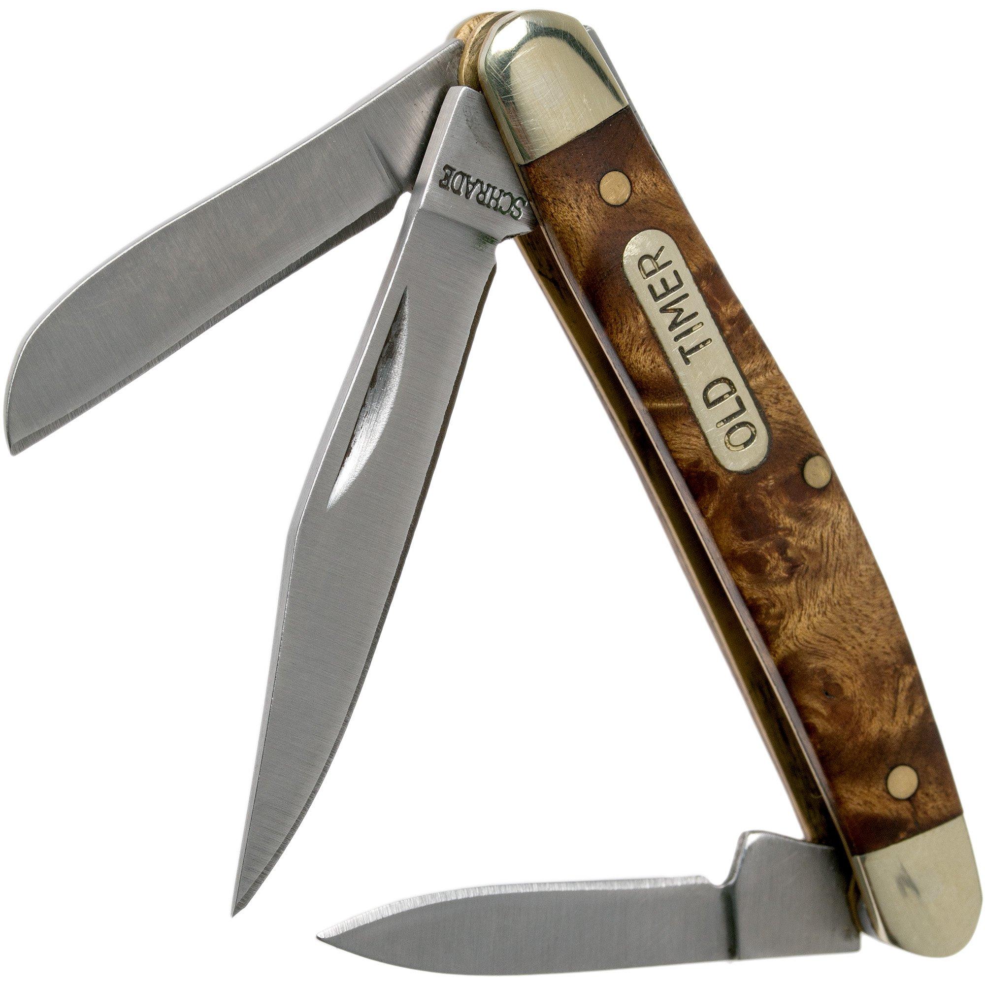 Old Timer Junior 108OTW Desert Ironwood slipjoint Taschenmesser