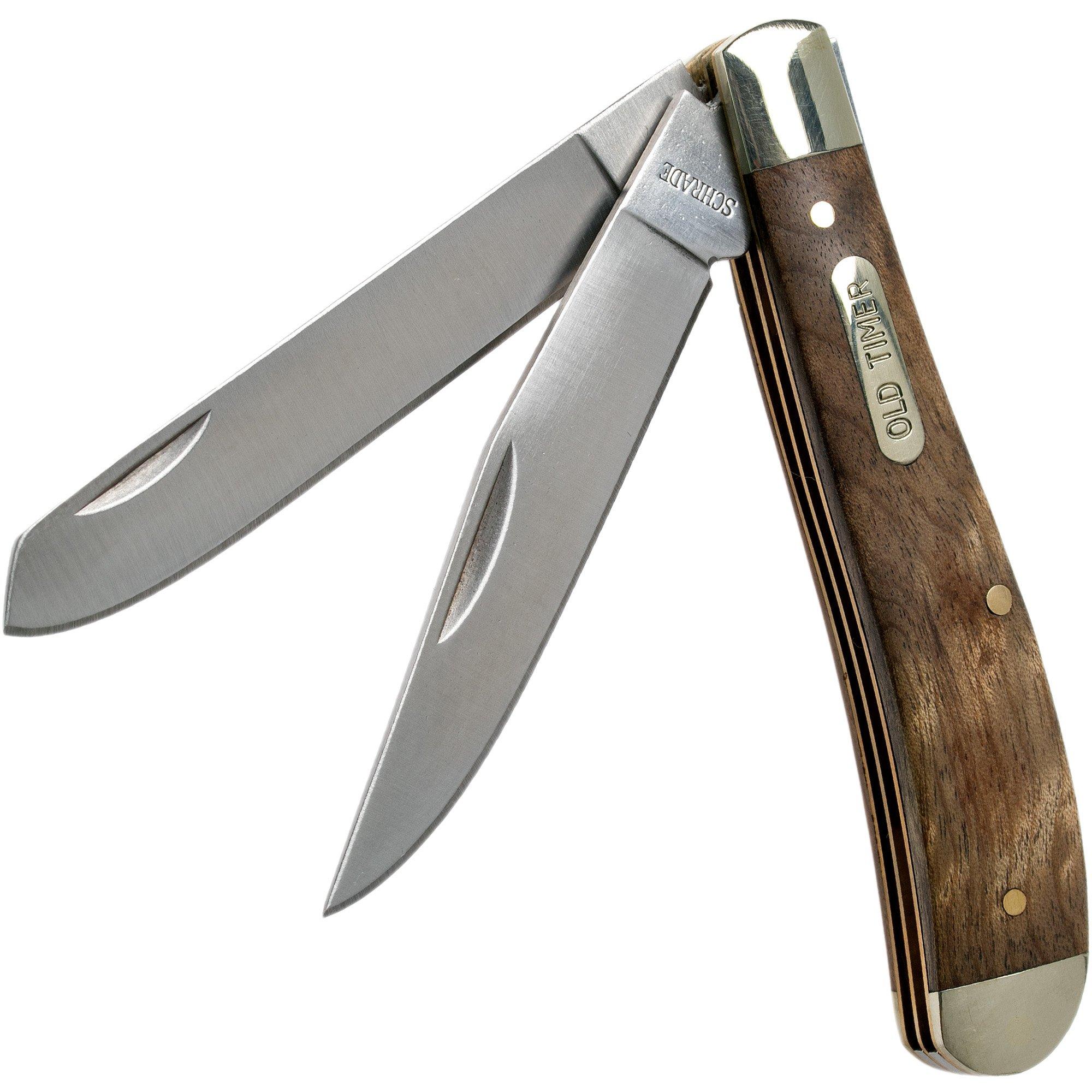 Old Timer Gunstock Trapper 94OTWDesert Ironwood, slipjoint pocket