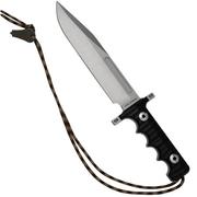 Pohl Force Quebec Two, 2443 Stonewashed, couteau fixe