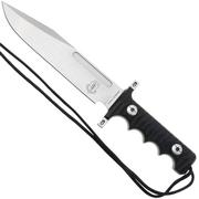 Pohl Force Quebec Two Special Forces Urban 2445, Stonewashed D2, Black G10, Limited Edition survival knife