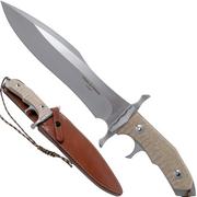 Pohl Force MK-9 Leather 5003 Last Blood CNC2 Edition Rambo cuchillo, Dietmar Pohl design