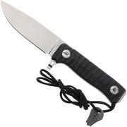 Pohl Force Prepper S.E.R.E. II, 5109, Niolox, Black G10, faca de sobrevivência