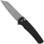 Obraz dla Nóż składany Pro-Tech Malibu 5401-AW, Acid Wash MagnaCut Reverse Tanto, Black Aluminum, Blasted Hardware