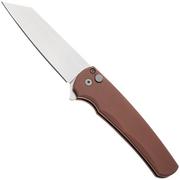 Afbeelding voor Pro-Tech Malibu 5401-FDE Stonewashed MagnaCut Reverse Tanto, Flat Dark Earth Aluminium, Blasted hardware. zakmes