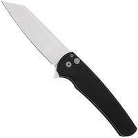 Afbeelding voor Pro-Tech Malibu 5405 Stonewash MagnaCut Reverse Tanto, Textured Black Aluminum, zakmes