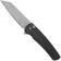 Image for Pro-Tech Malibu 5435-AW, Black Acid Wash CPM MagnaCut Reverse Tanto, Black Aluminum Dragon Scale pocket knife